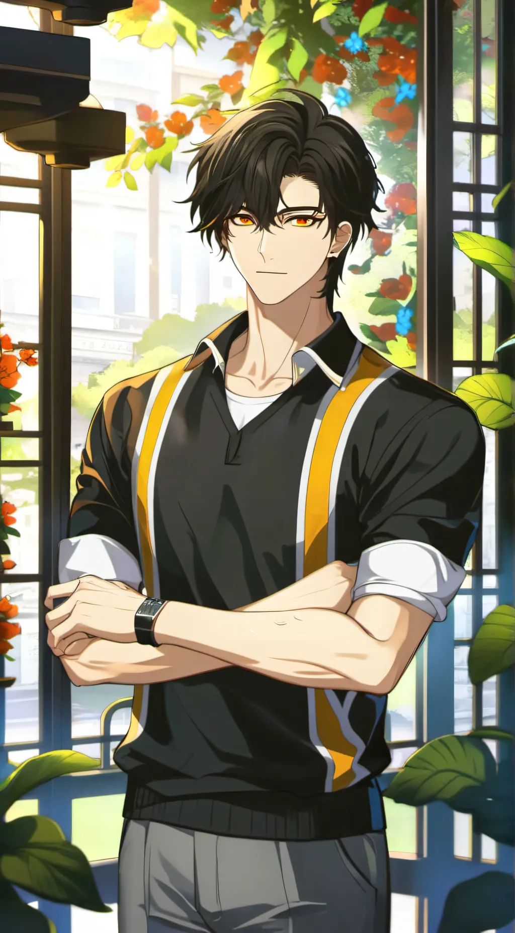 ai character: Izoka diss background