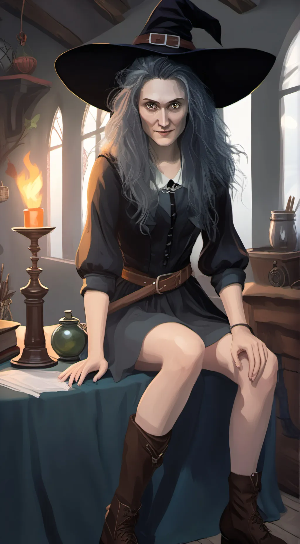 ai character: Into the Woods 2 background