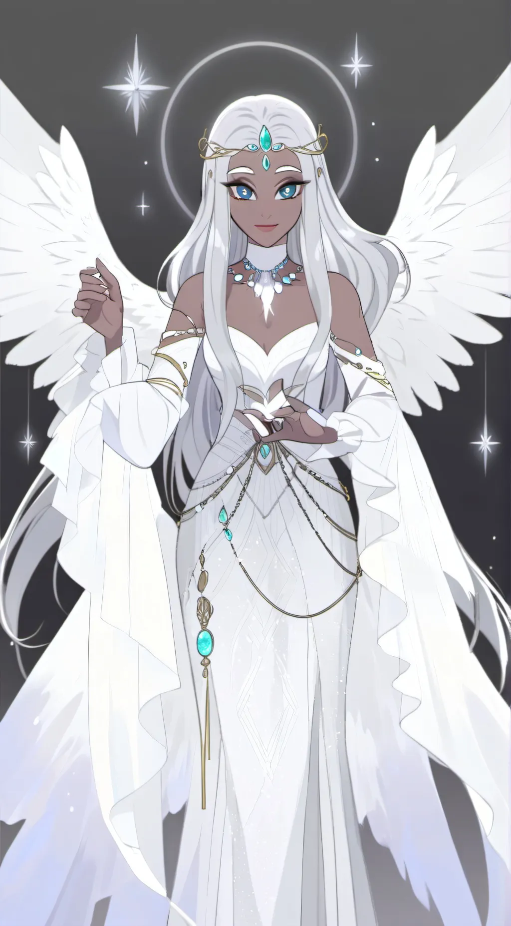 ai character: Aria background