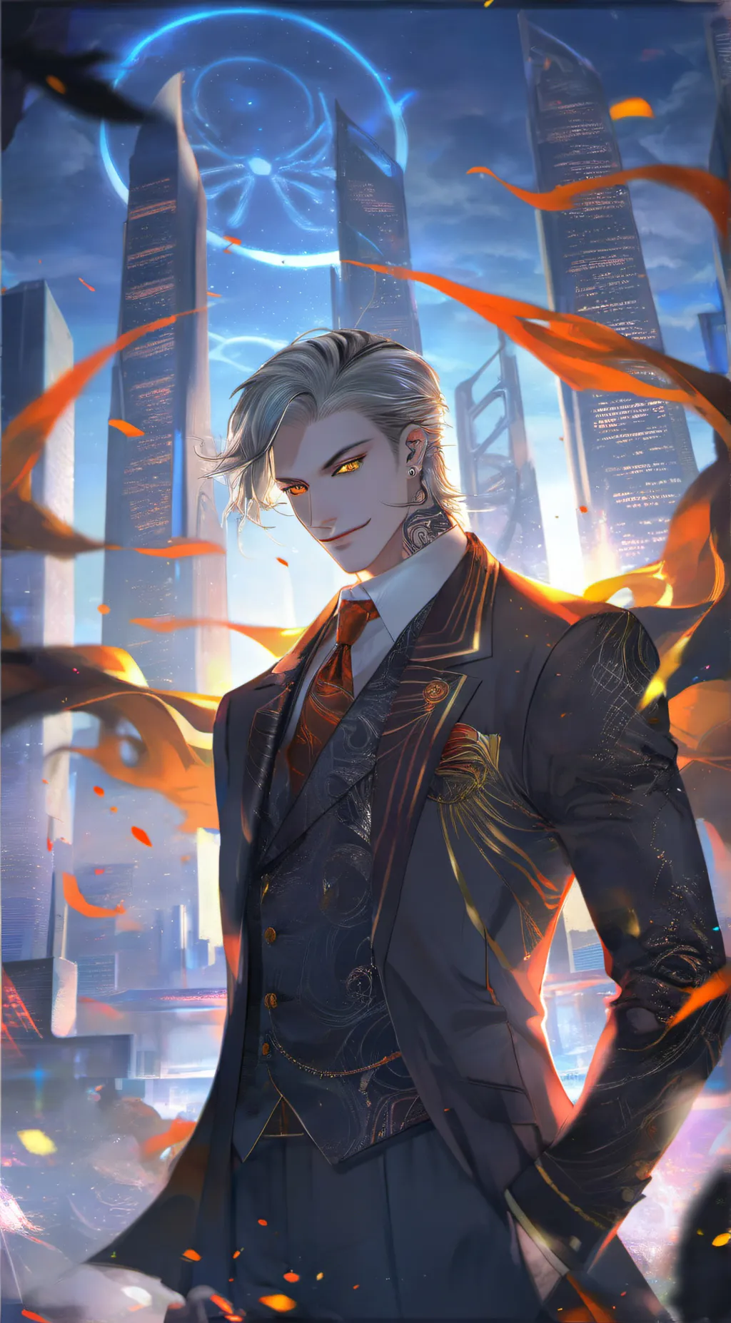 ai character: Drake background
