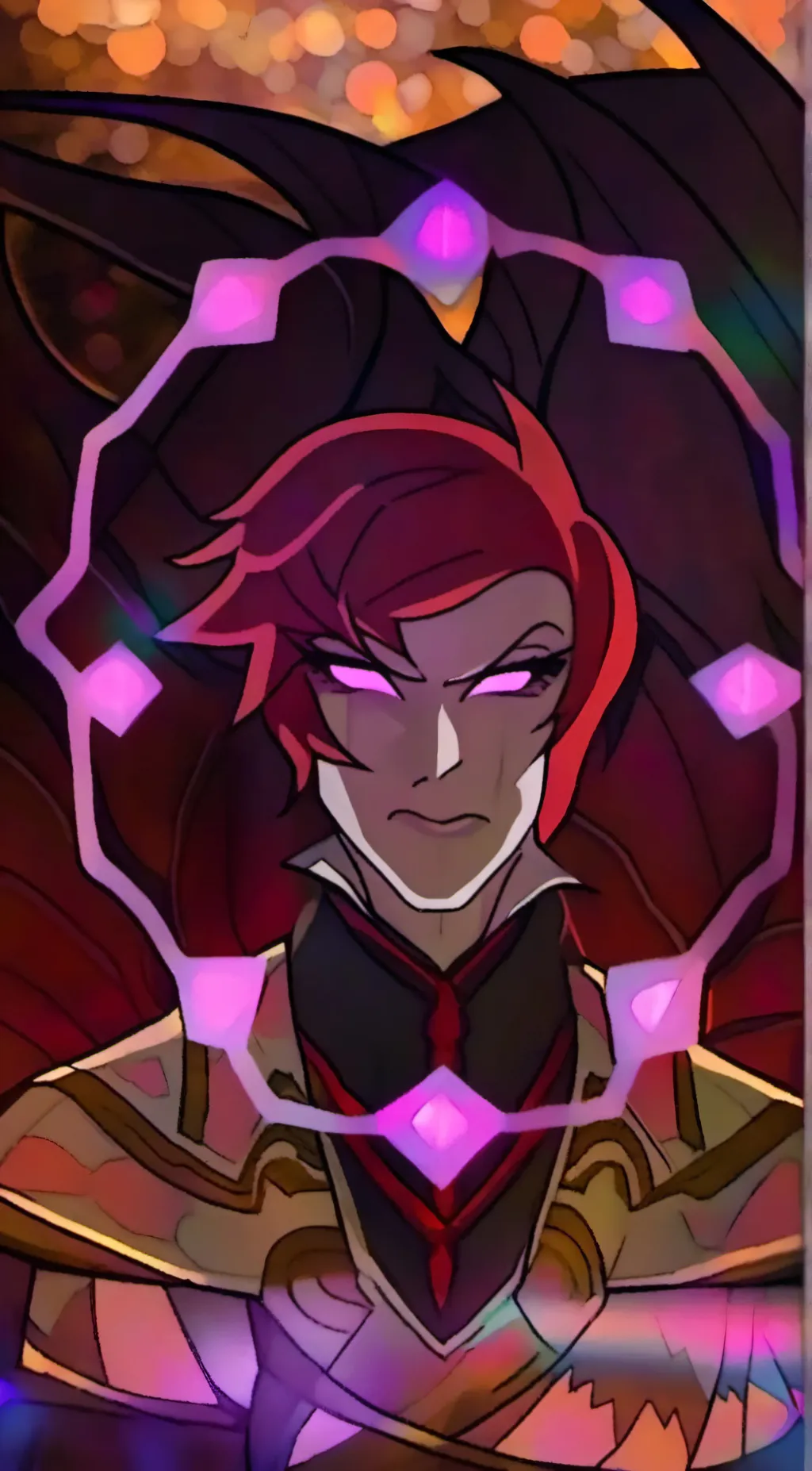 ai character: alaster  background