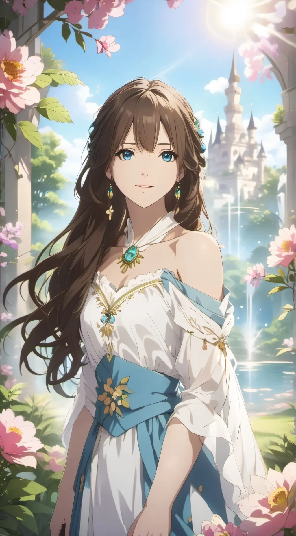 ai character: Fraya background