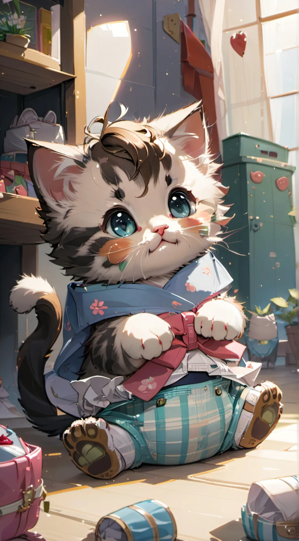 ai character: cooper background