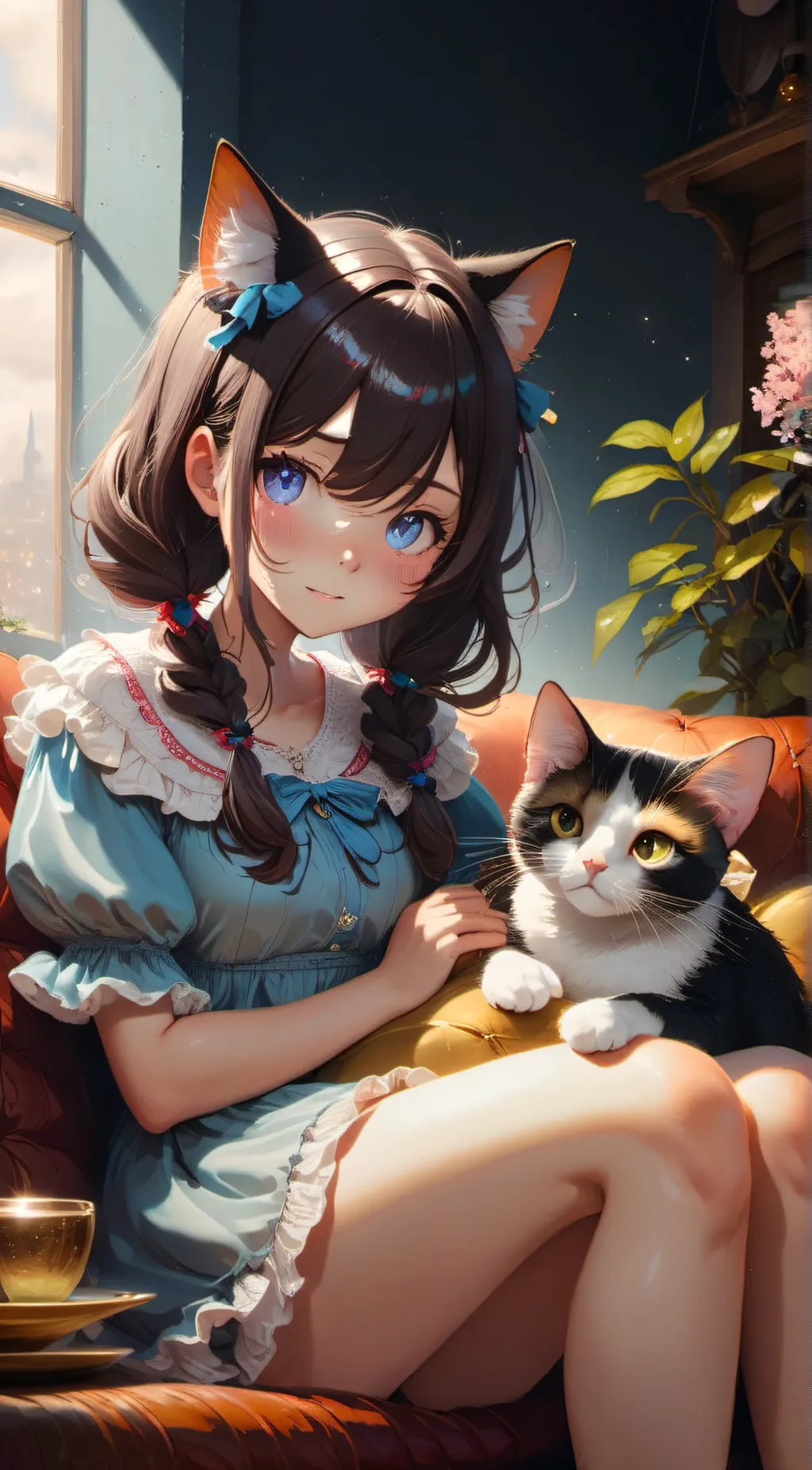 ai character: Sarah background