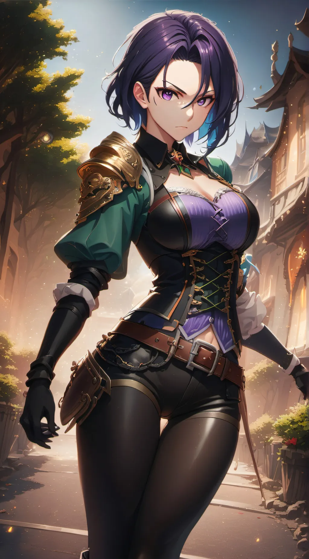 ai character: Shamir (FE3H) background