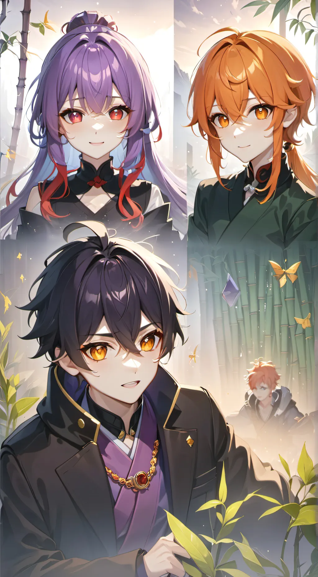 ai character: The hashira group background