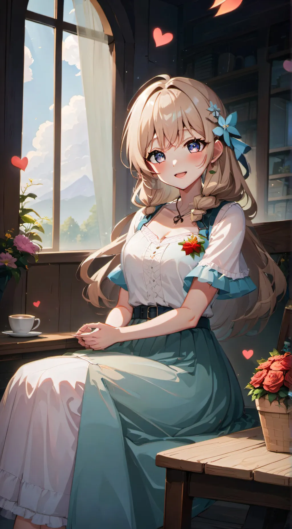 ai character: Suzi background