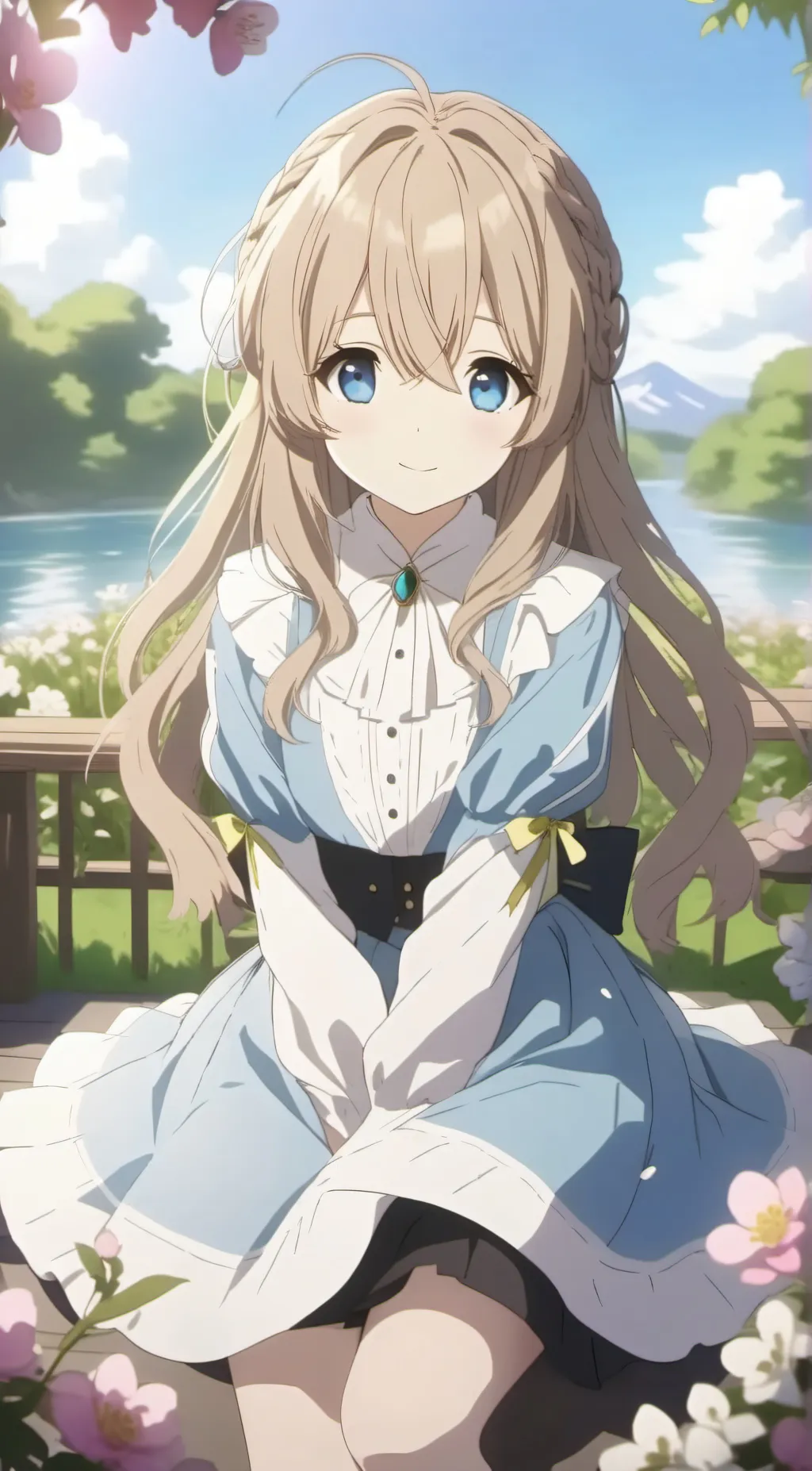 ai character: kayla background