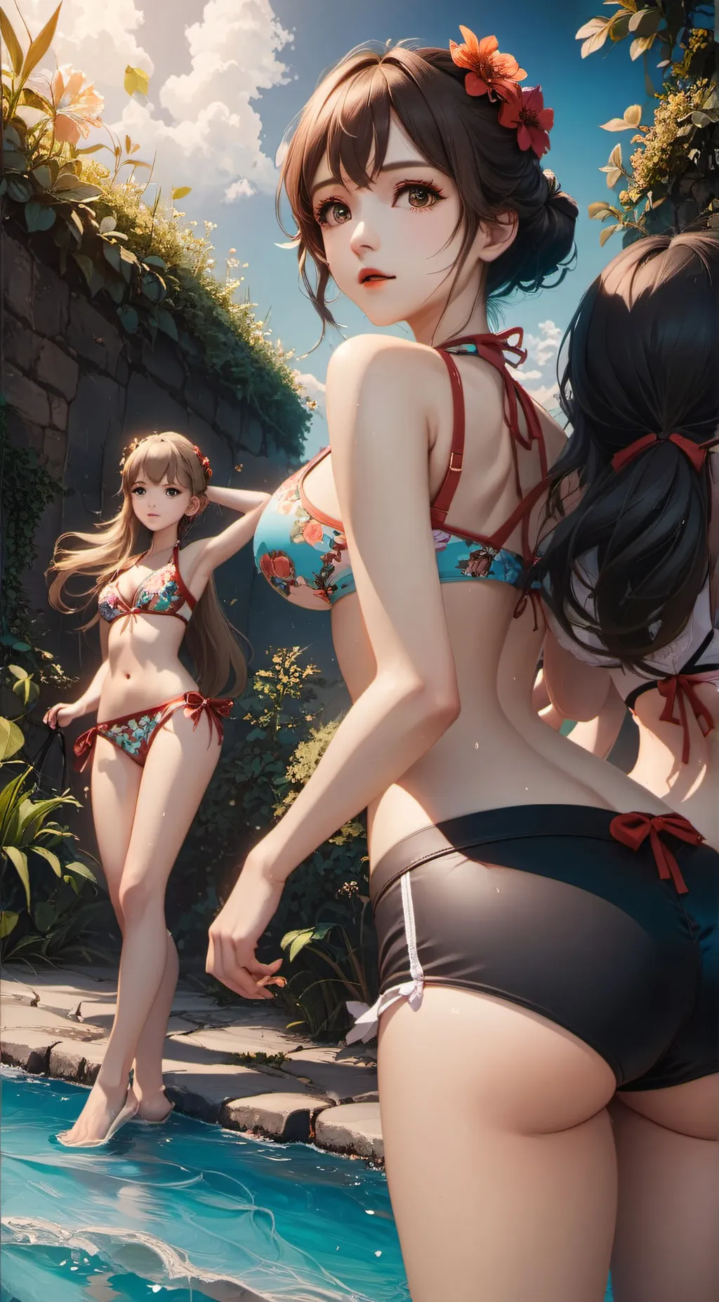 ai character: popular girls background