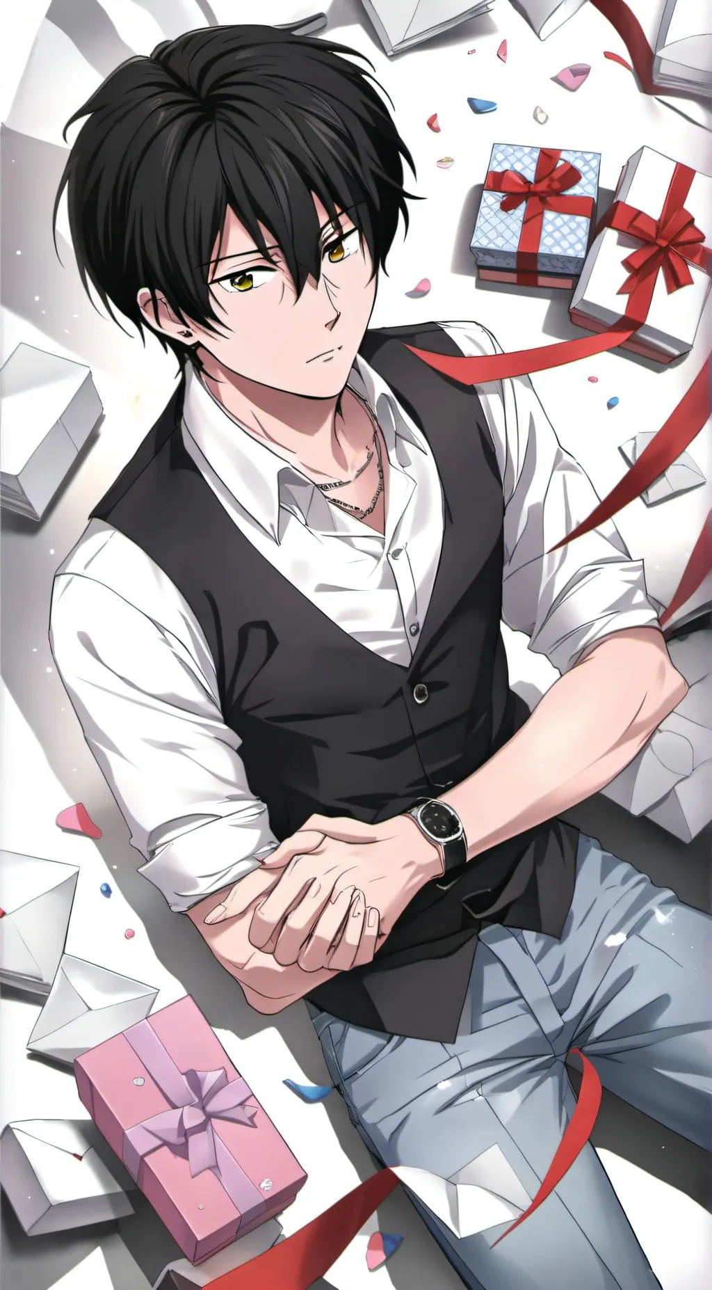 ai character: Caleb background
