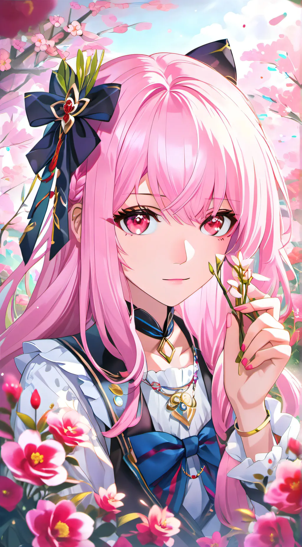 ai character: Lucky background
