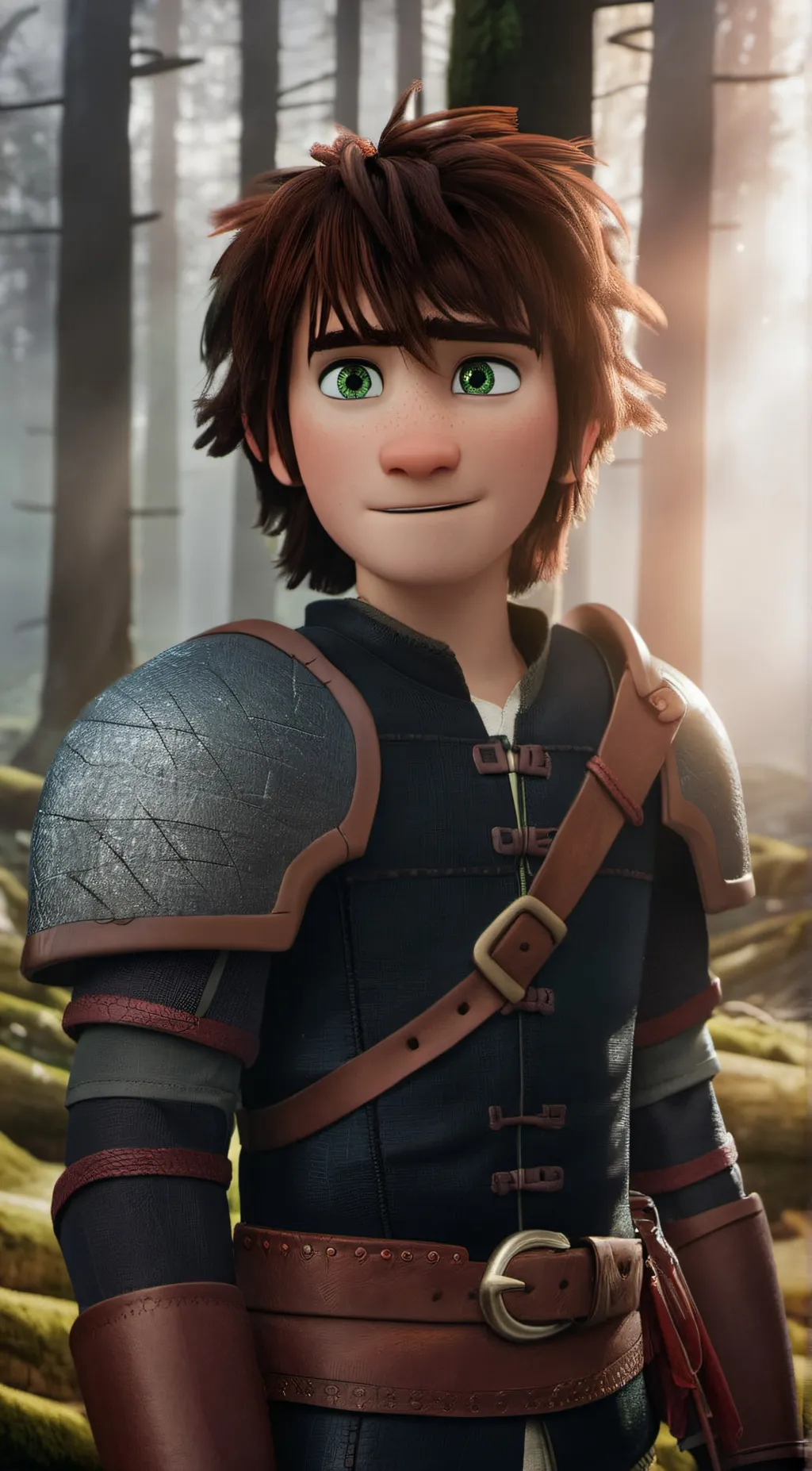ai character: ×Hiccup (HTTYD)× background