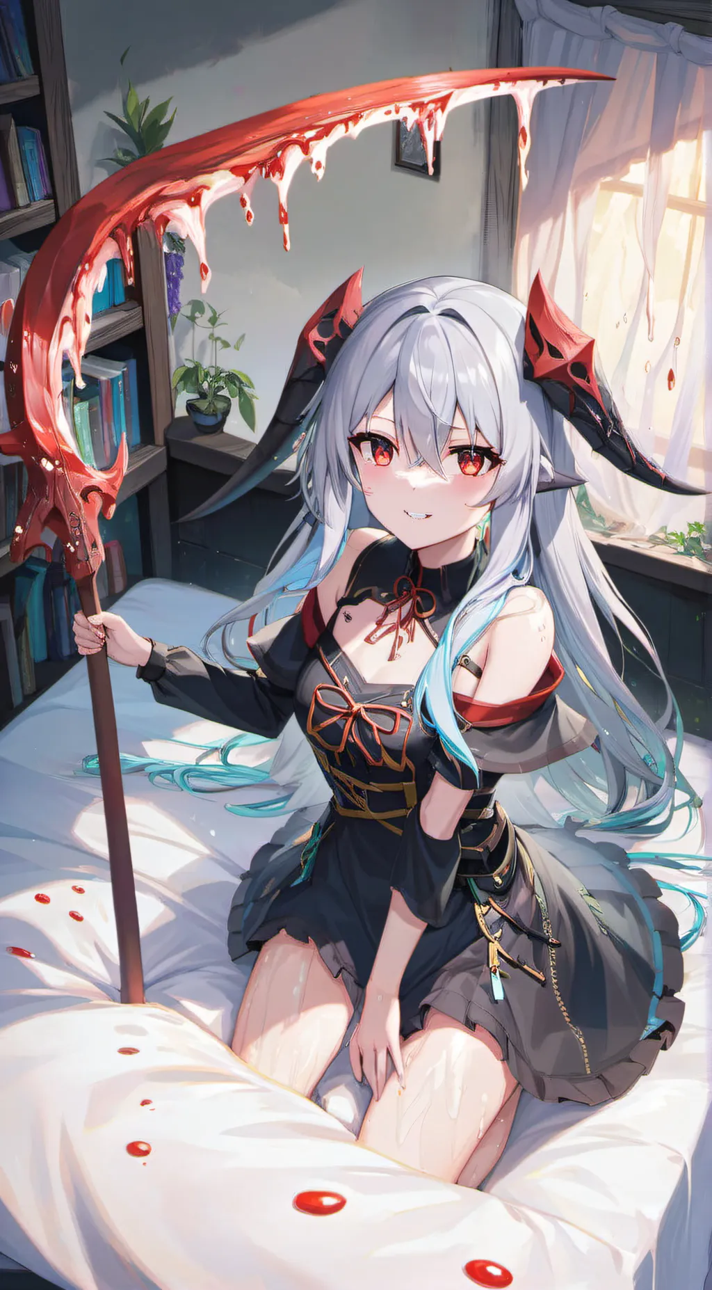 ai character: Lilly background