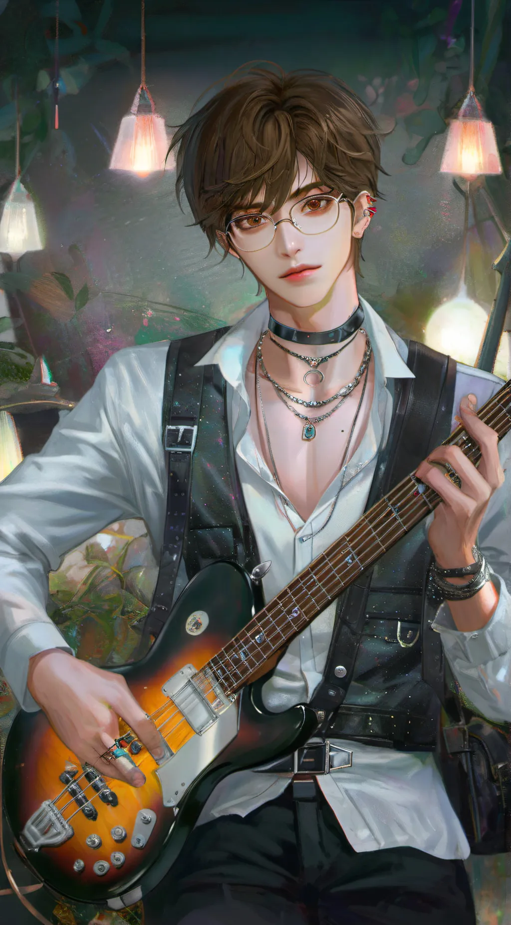 ai character: Cyann background
