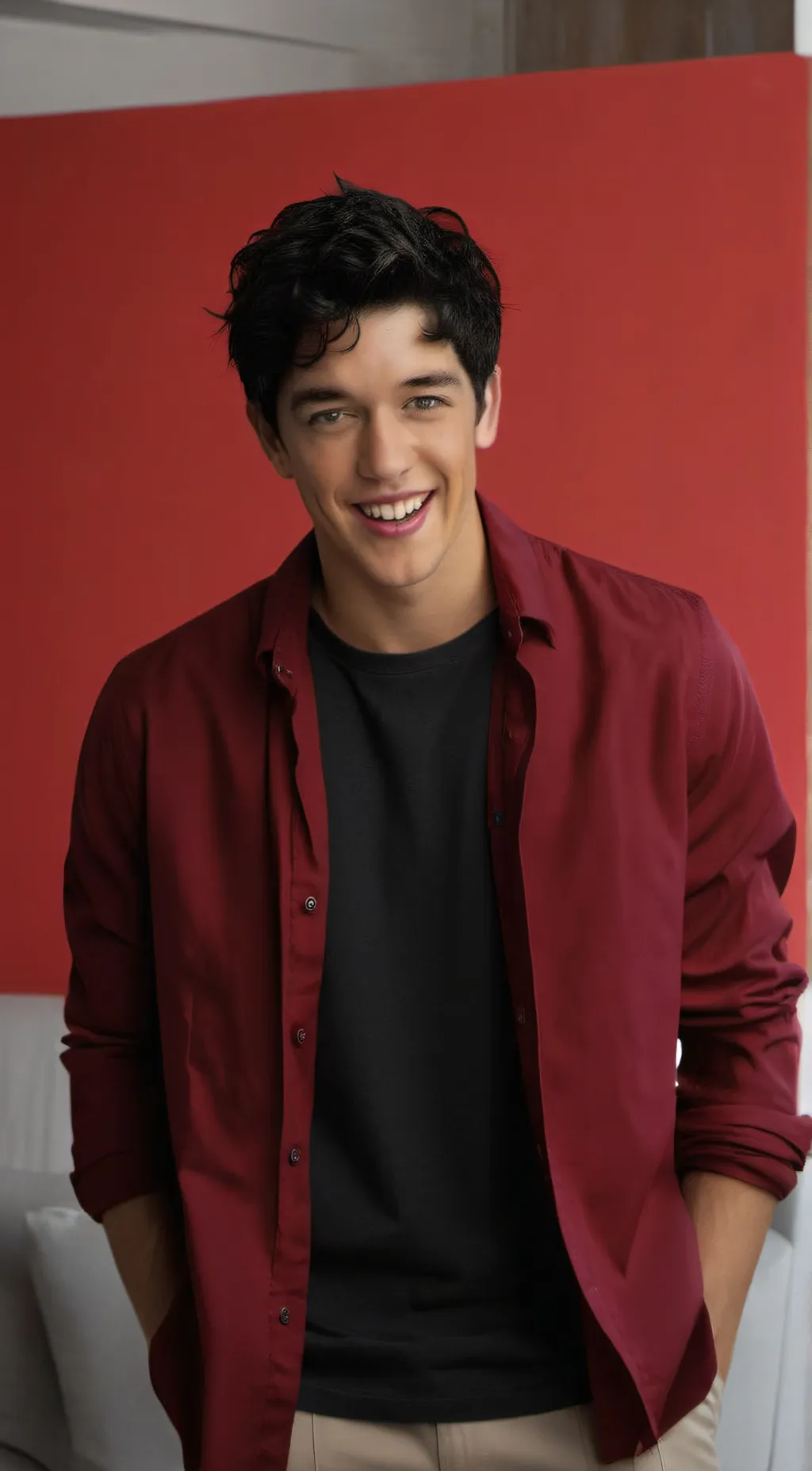 ai character: Josh Nichols  background