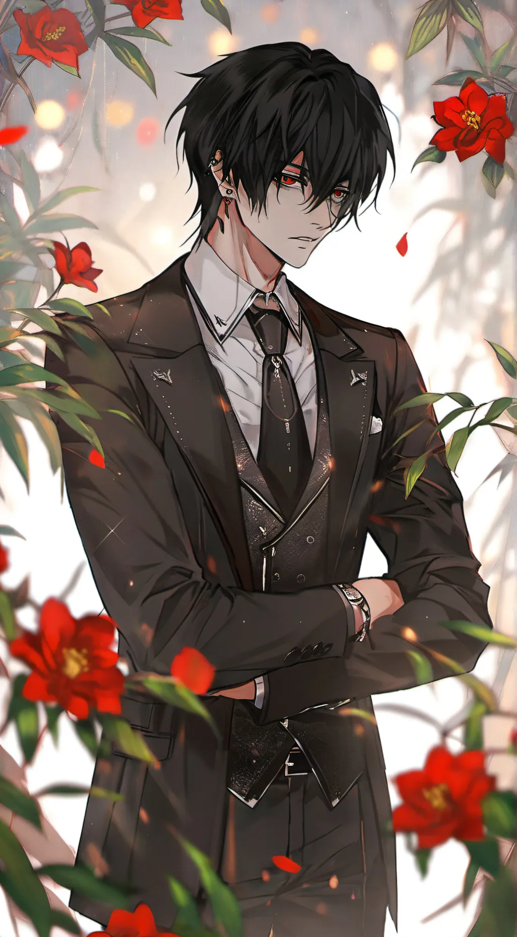 ai character: Darien  background
