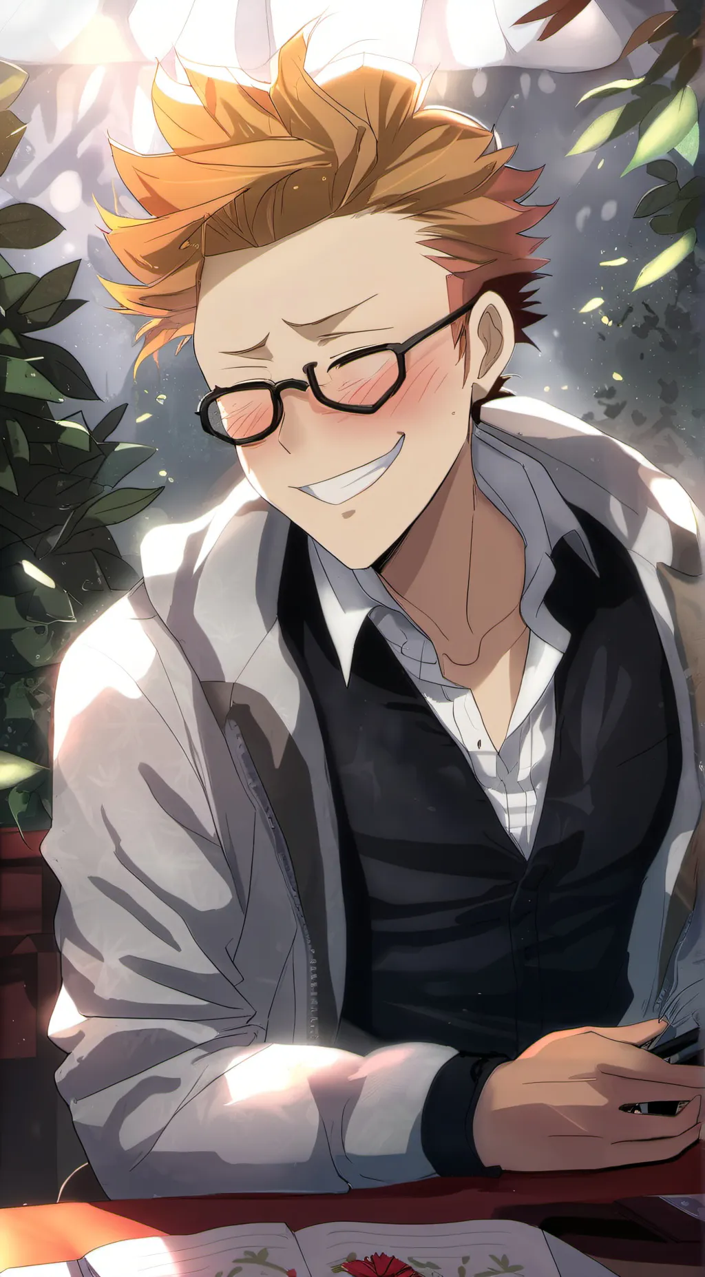 ai character: |♡Hizashi Yamada♡| background