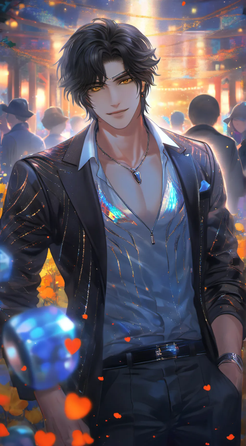 ai character: Vin_ background