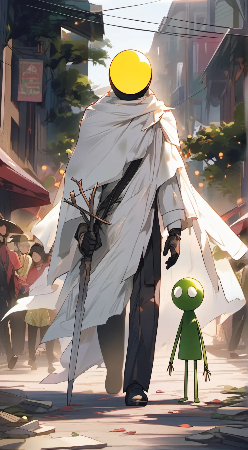 ai character: Alan Becker background