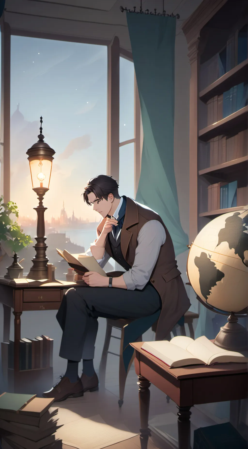 ai character: kai background