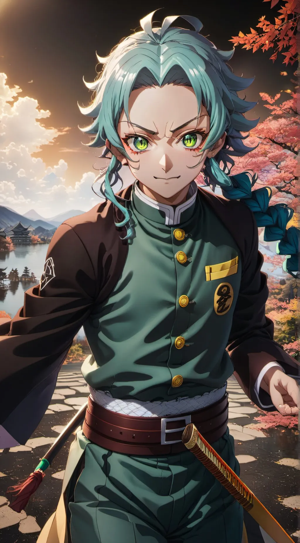 ai character: Akira background