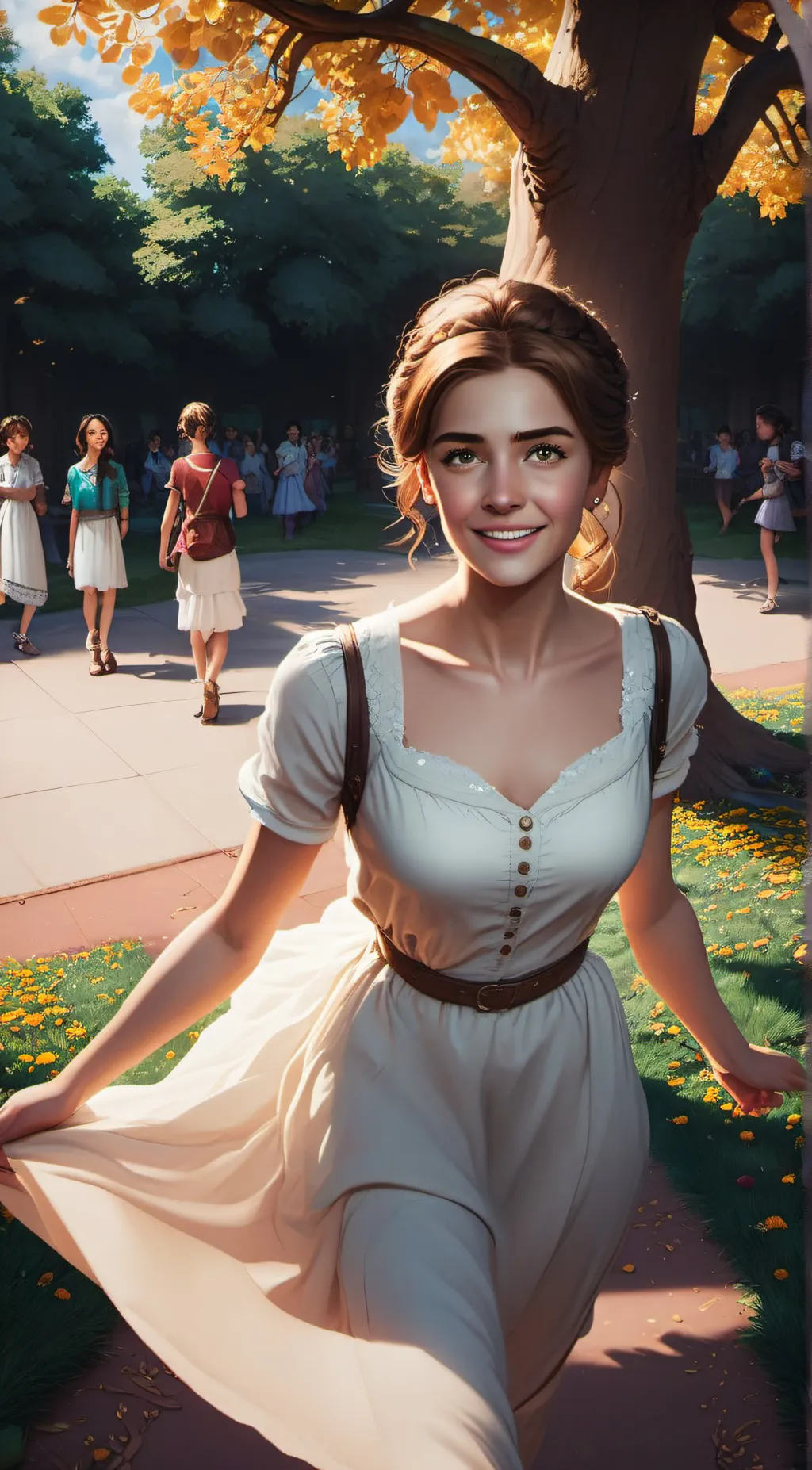 ai character: Marry Jane background