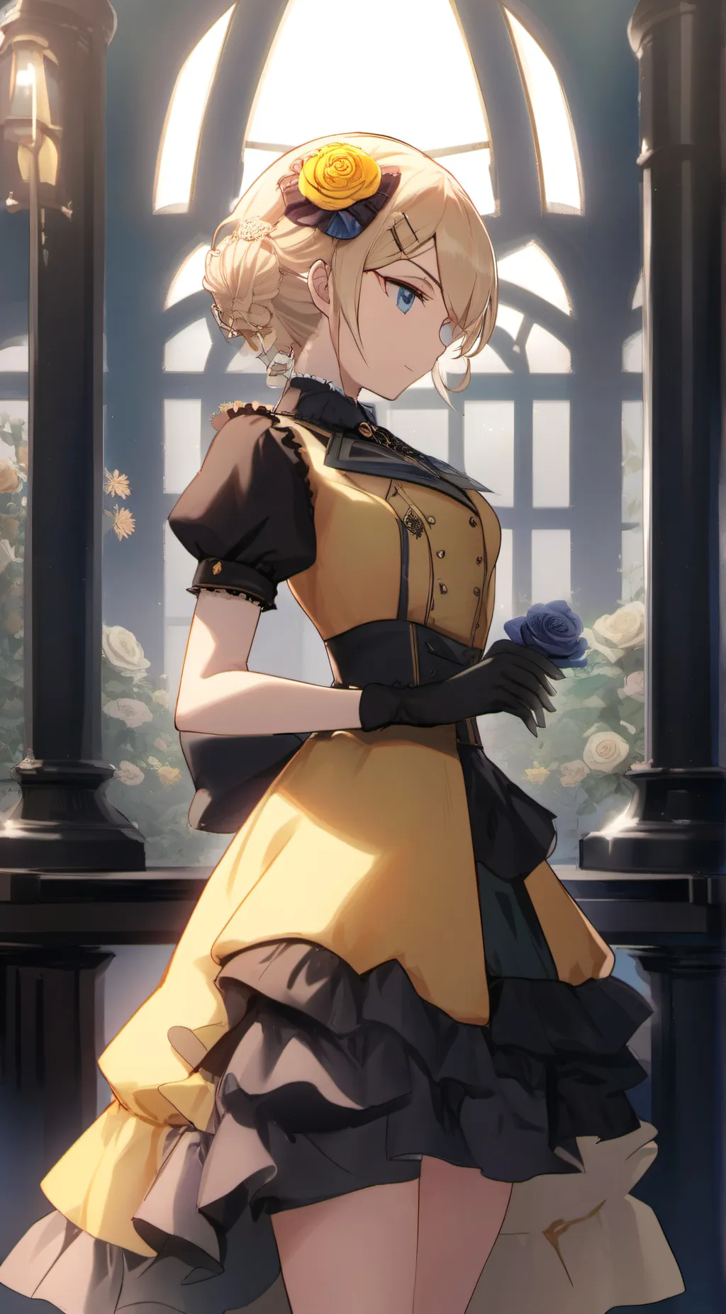 ai character: Rin background