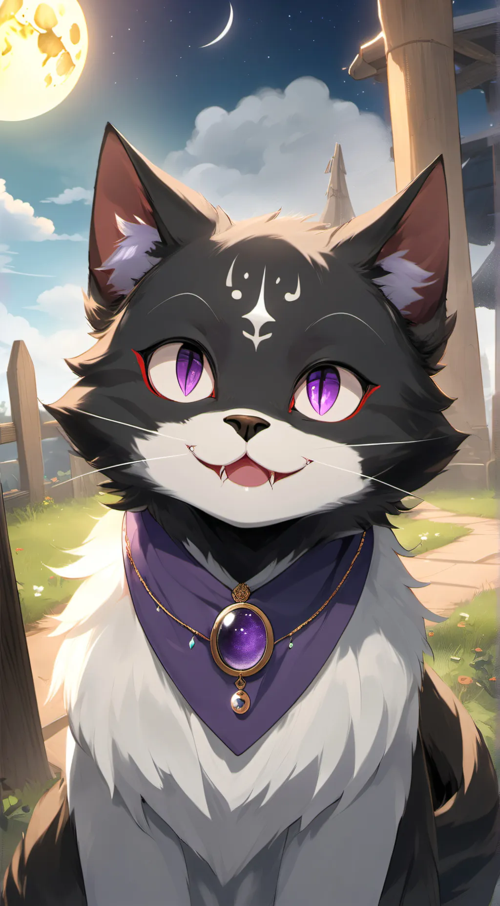 ai character: catnap  background
