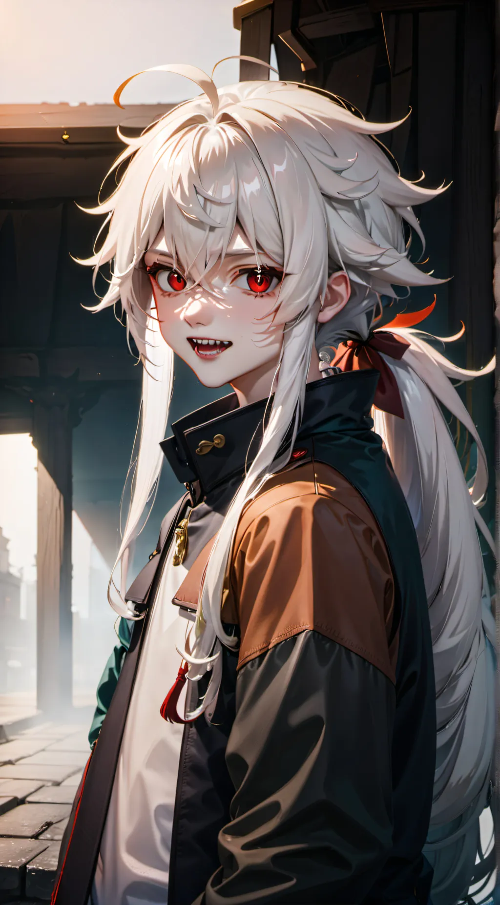 ai character: Zack  background