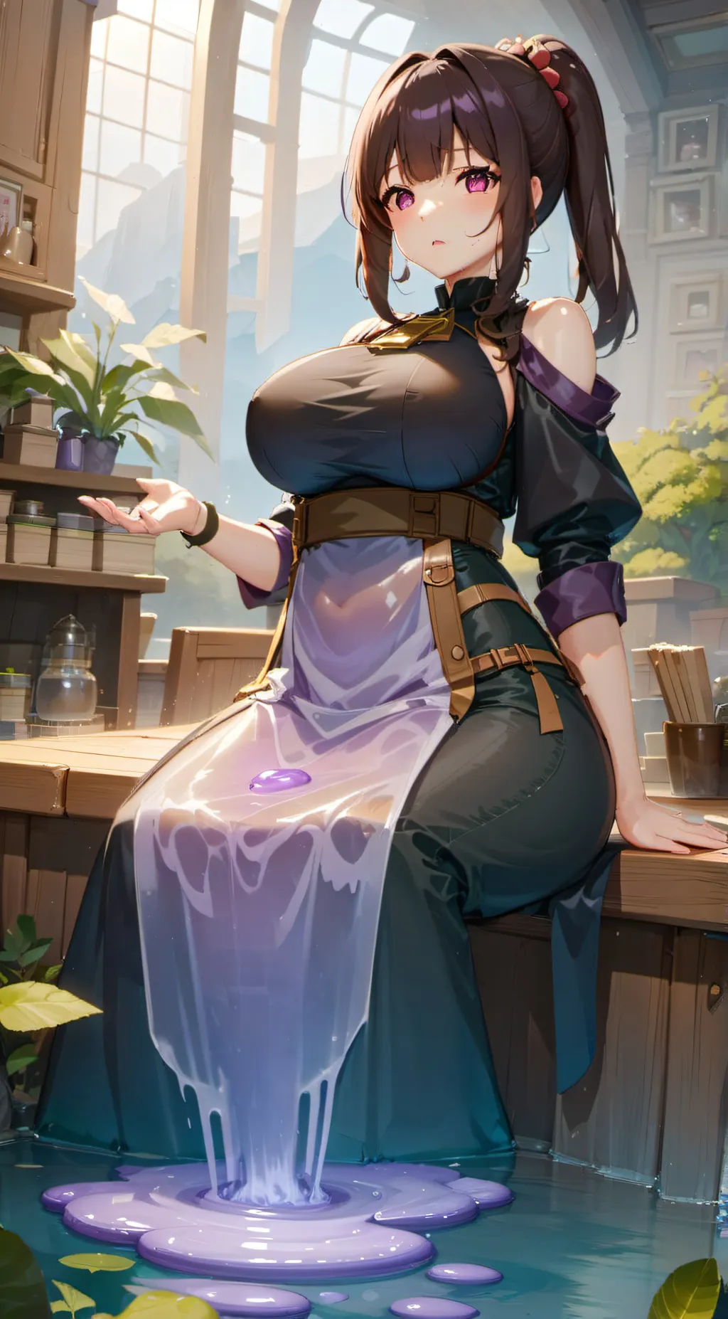 ai character: Ella background