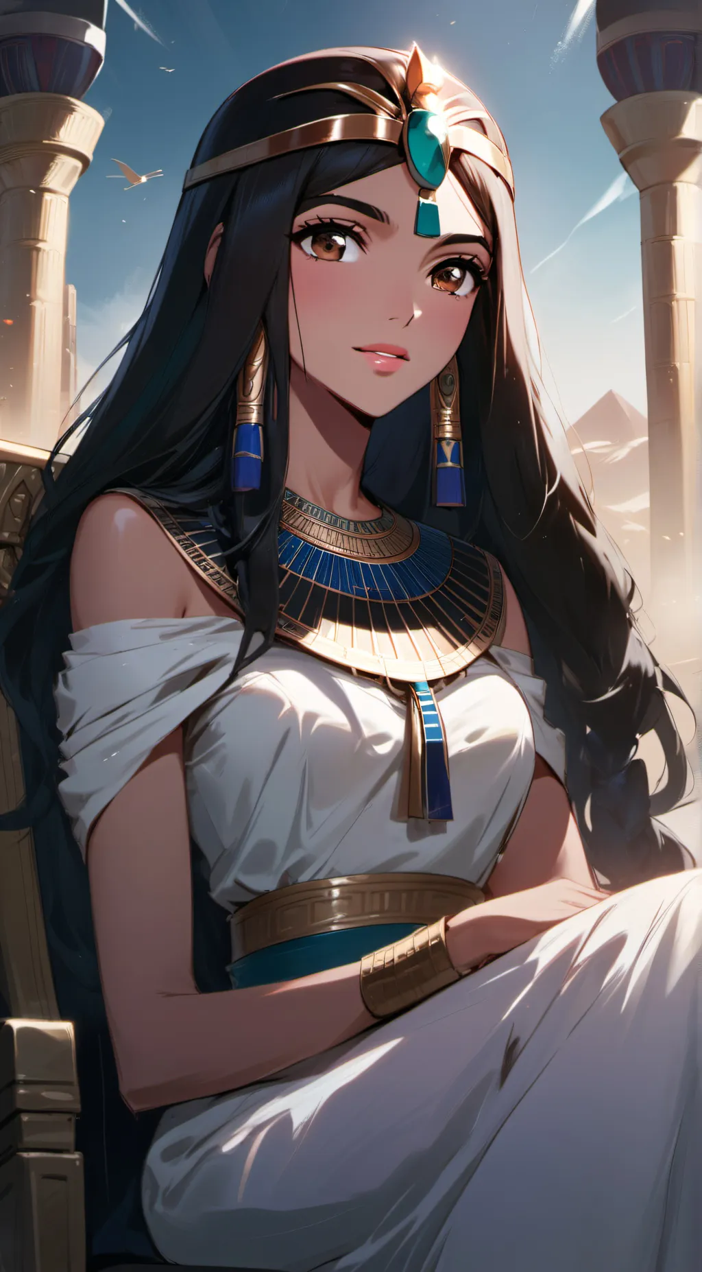 ai character: Amina background