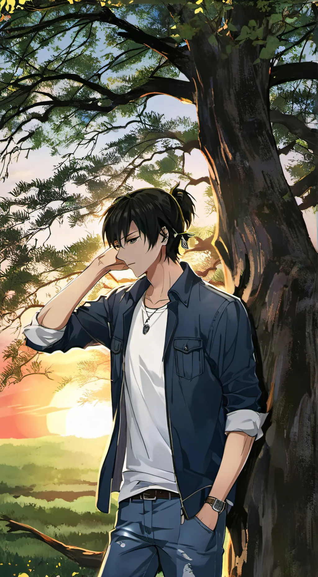 ai character: Liam background