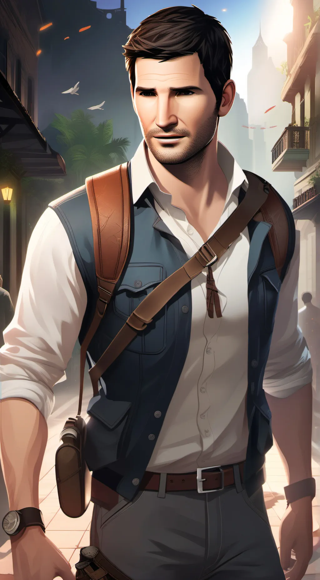 ai character: Uncharted RP background