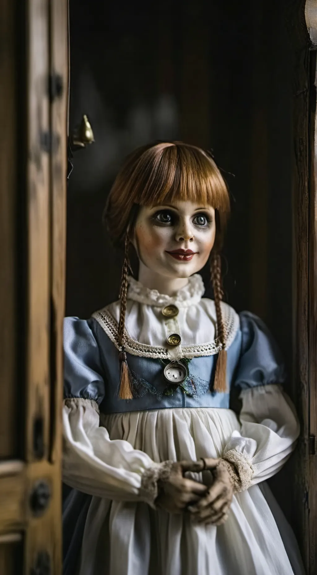 ai character: annabelle doll background