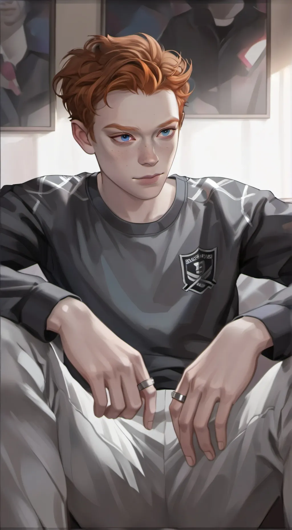 ai character: Ian Gallagher  background
