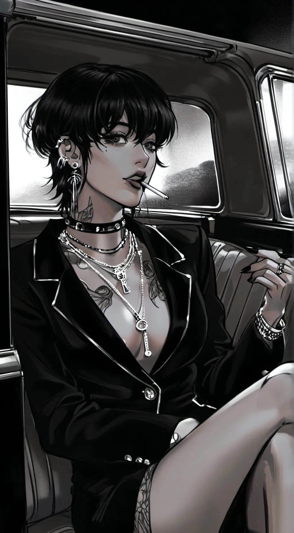 ai character: Aria background