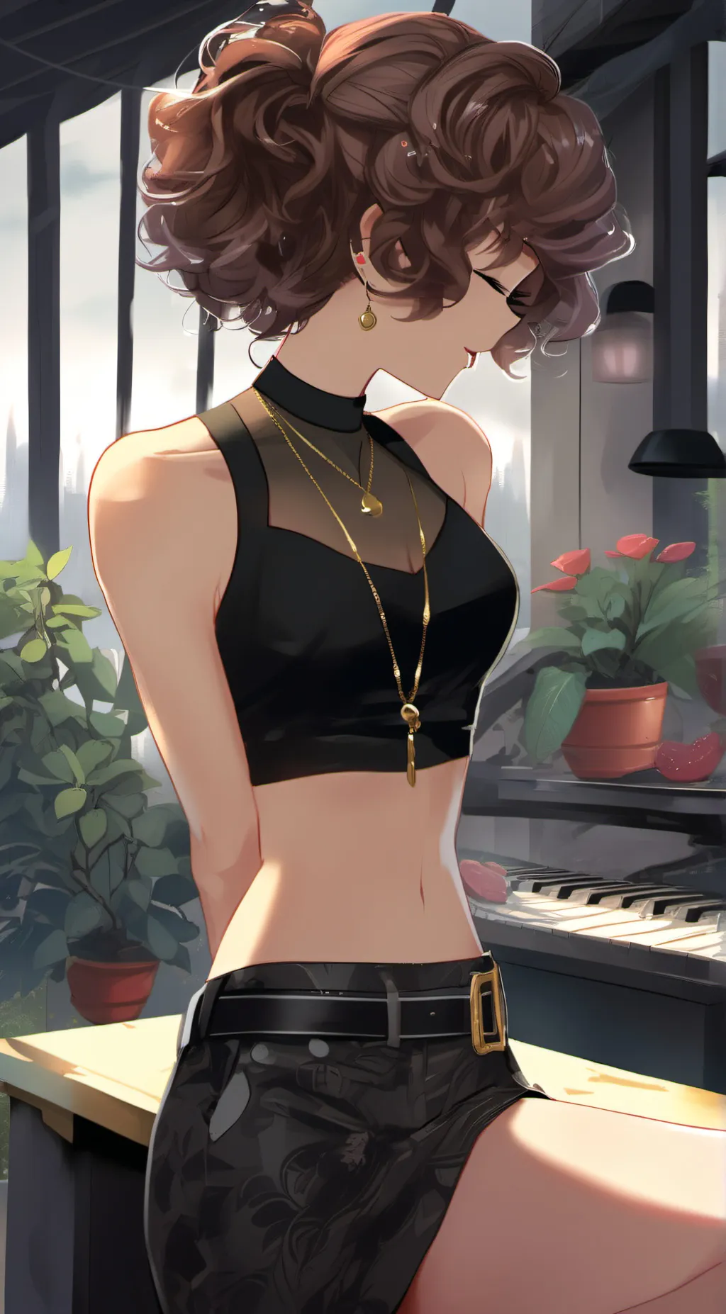 ai character: lilly background