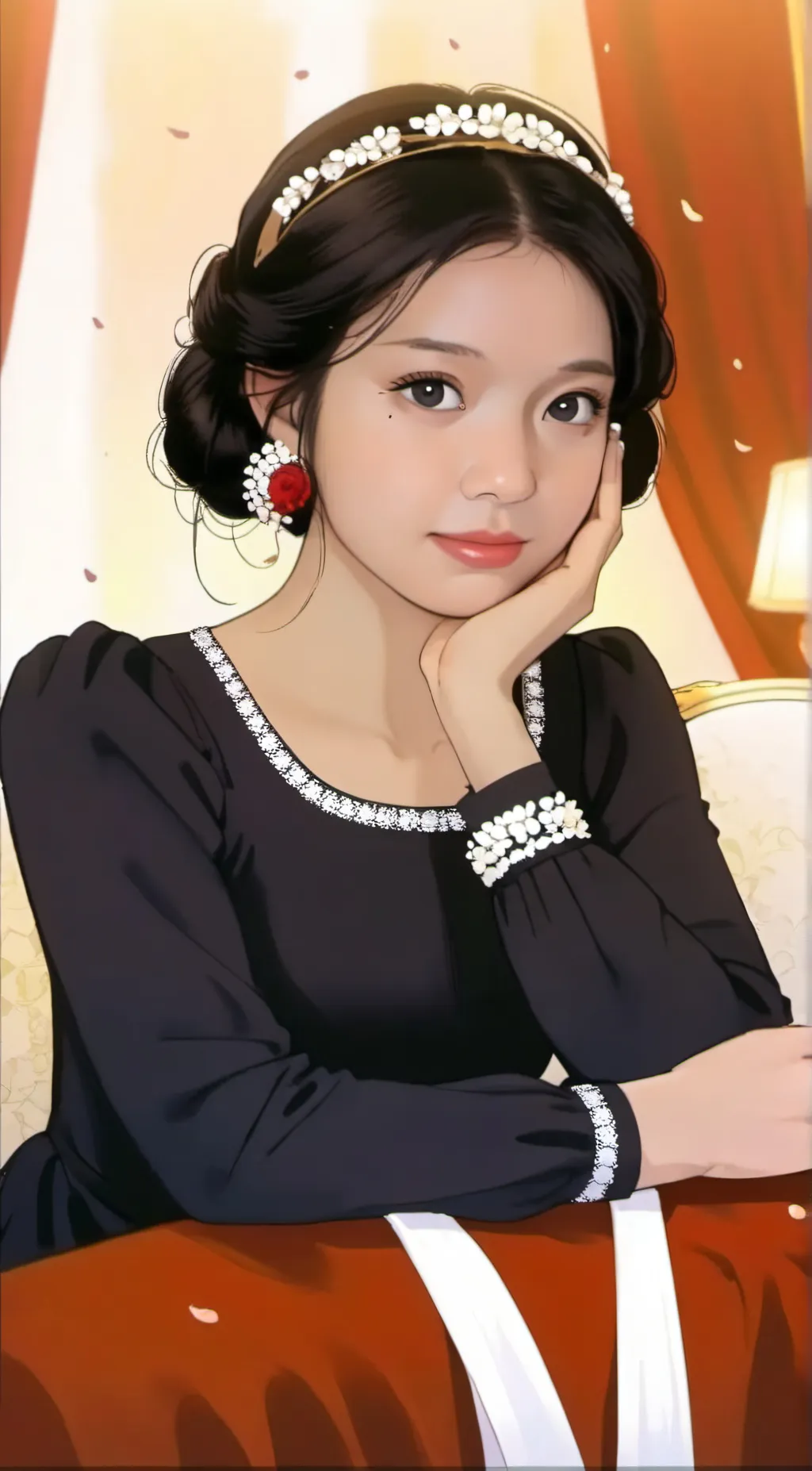 ai character: Emily  background