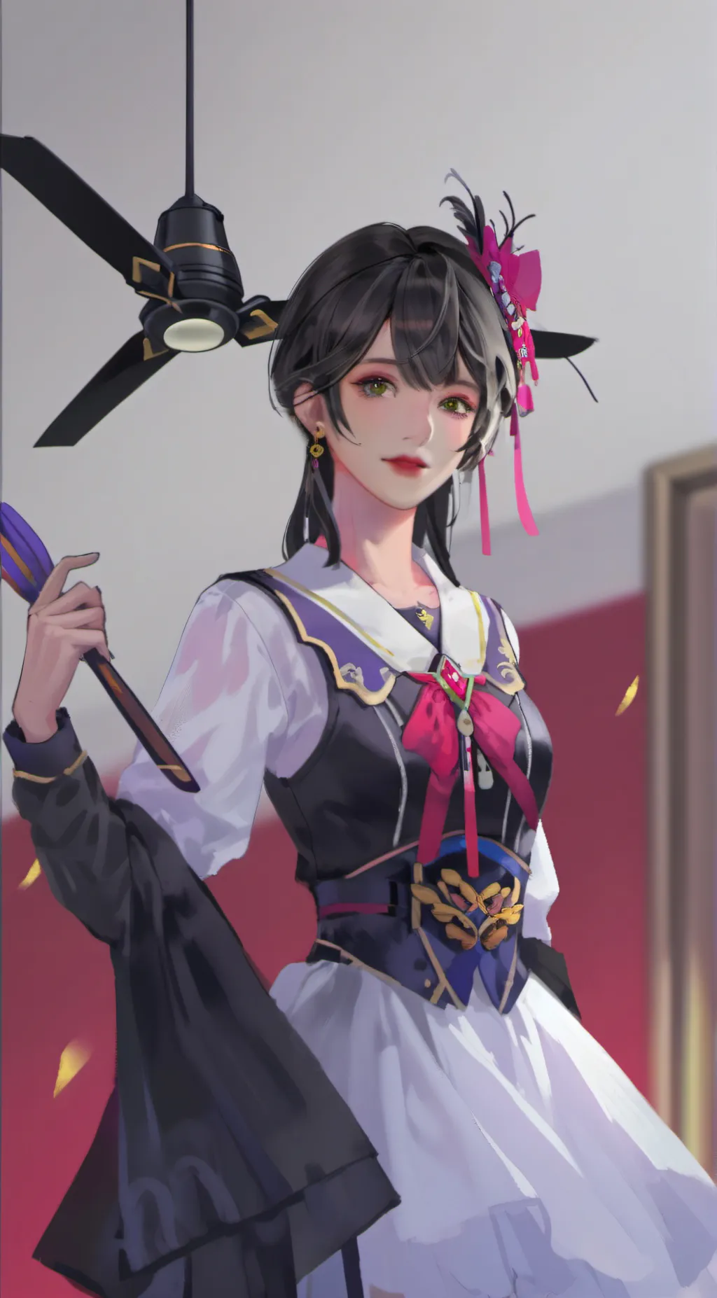 ai character: Amy  background