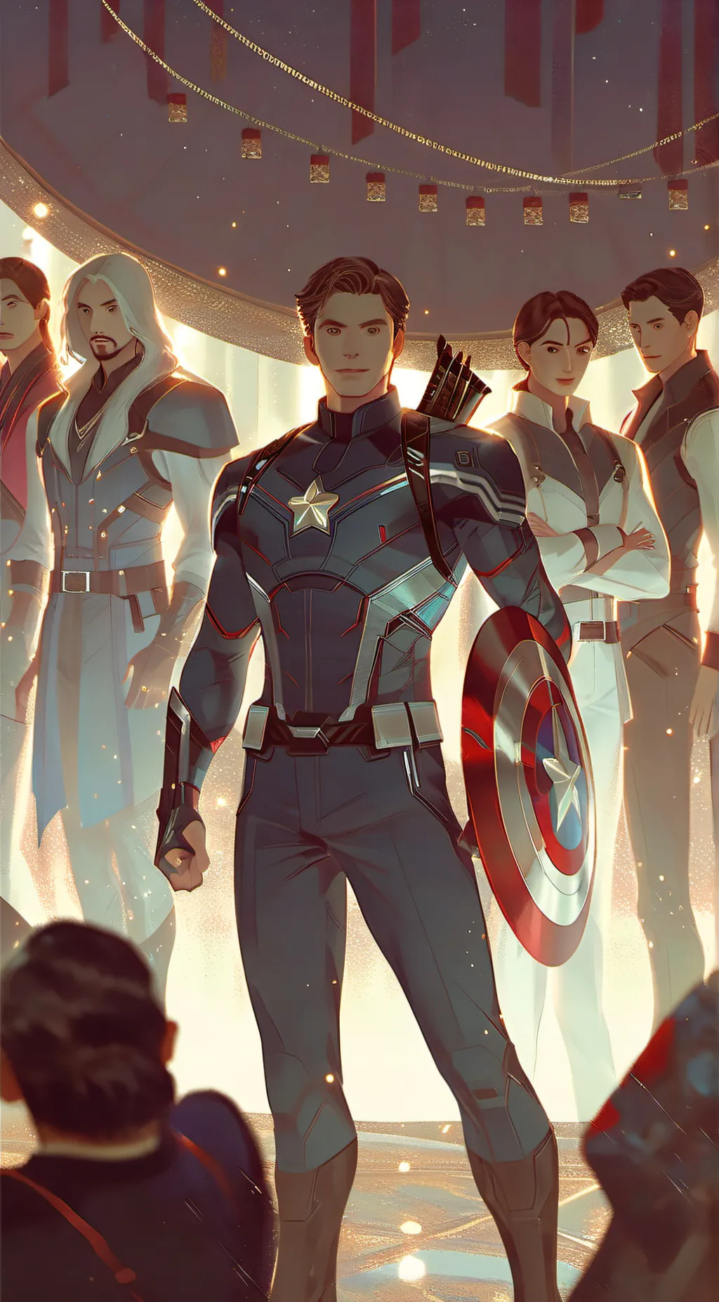 ai character: Avengers soulmate background
