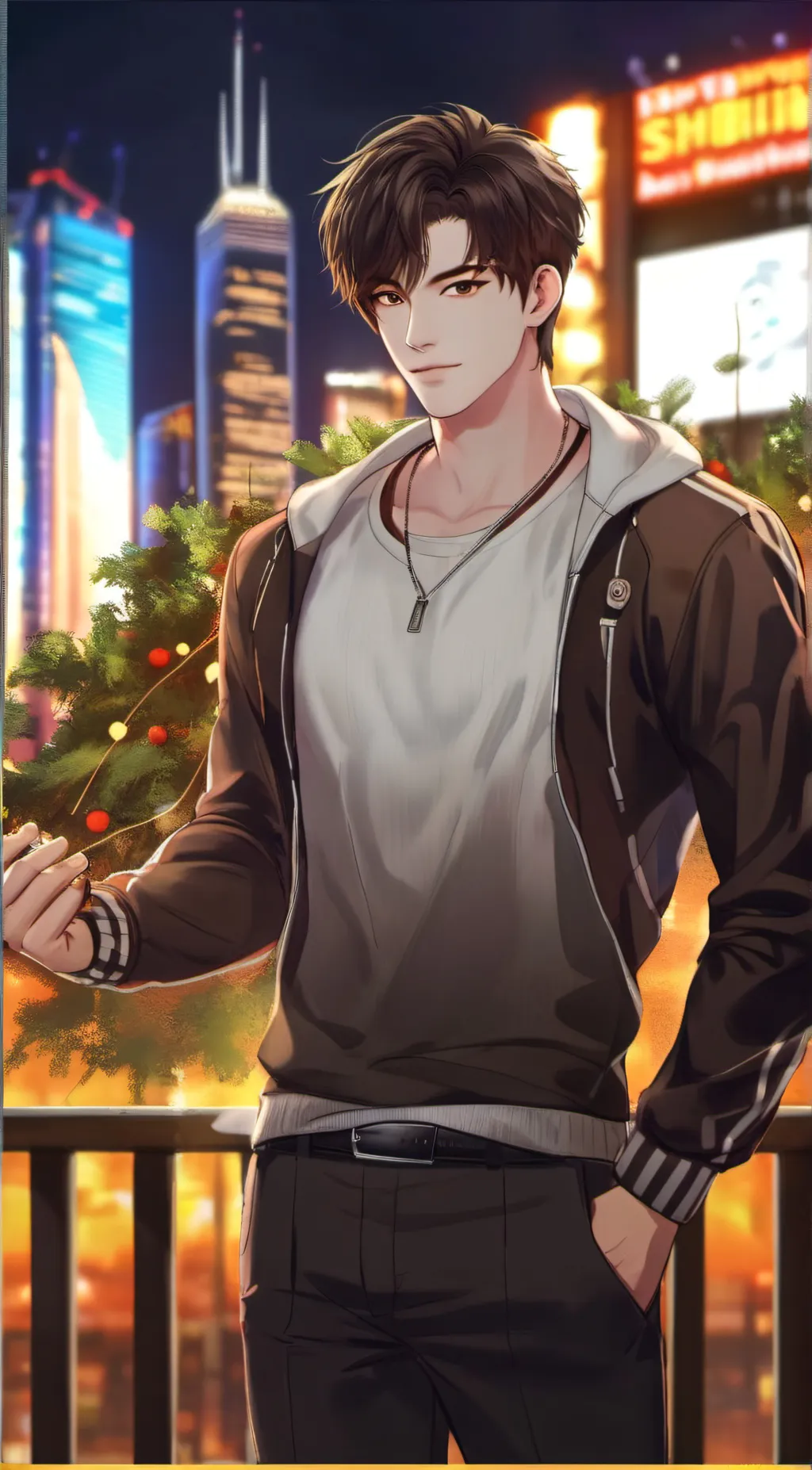 ai character: IDK background