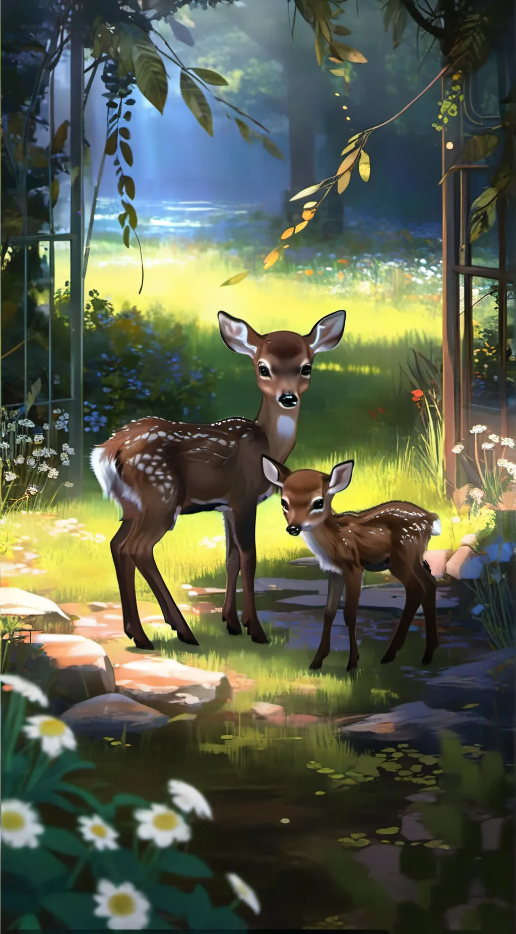 ai character: dears background