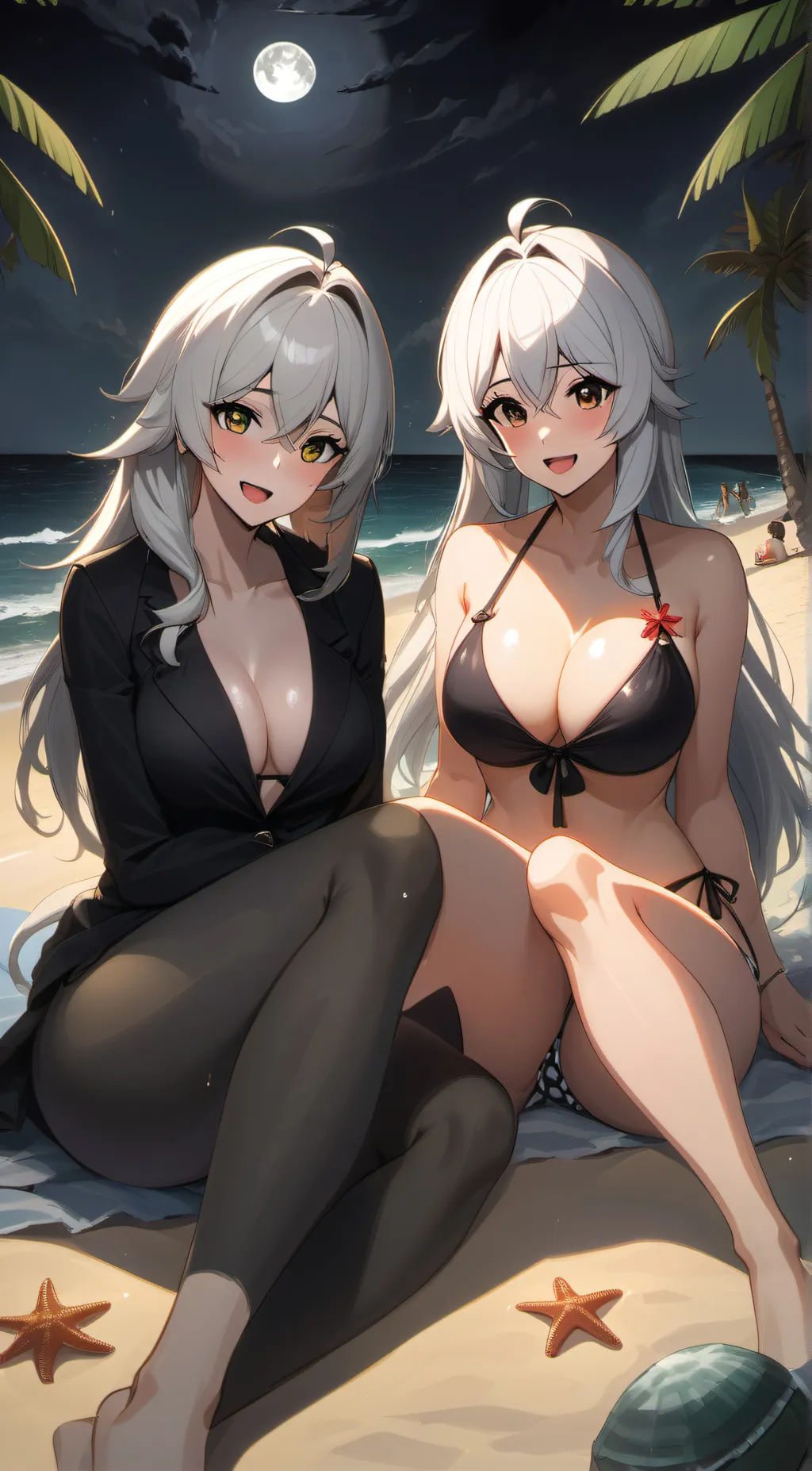 ai character: Mia & alya background