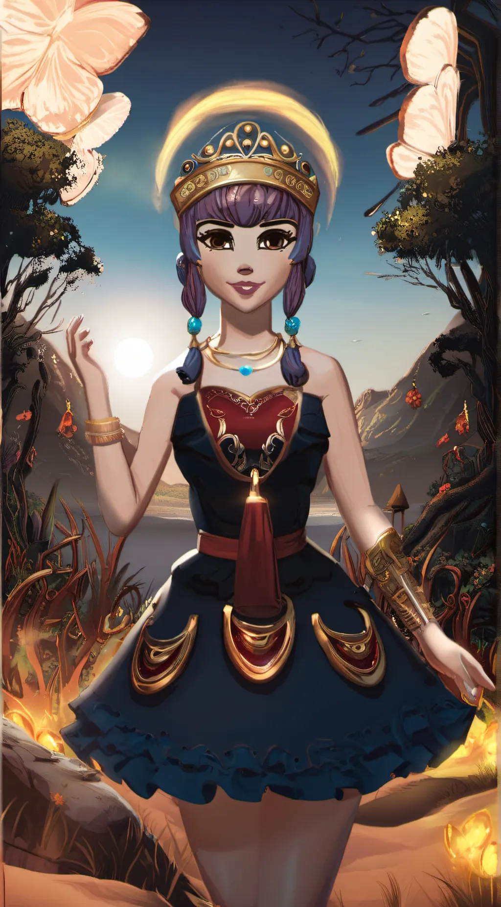 ai character: Laynee background