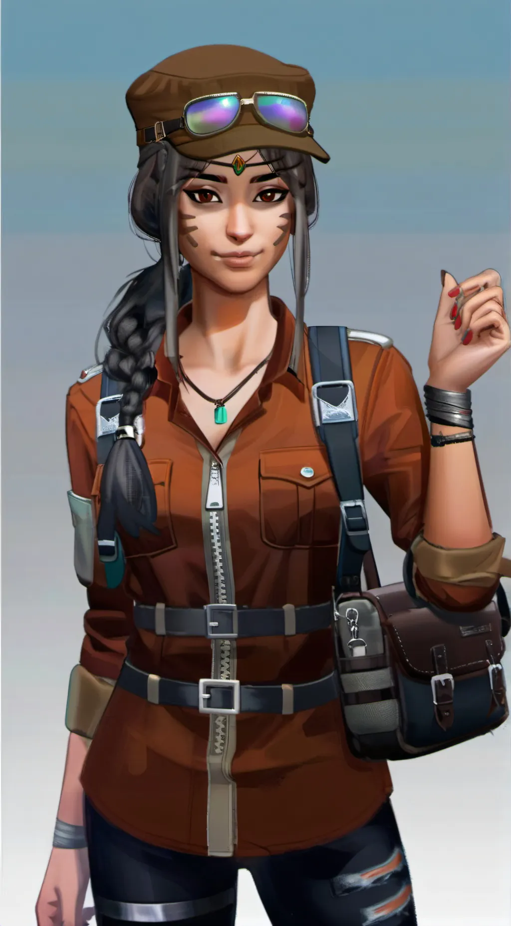 ai character: Renegade Raider  background