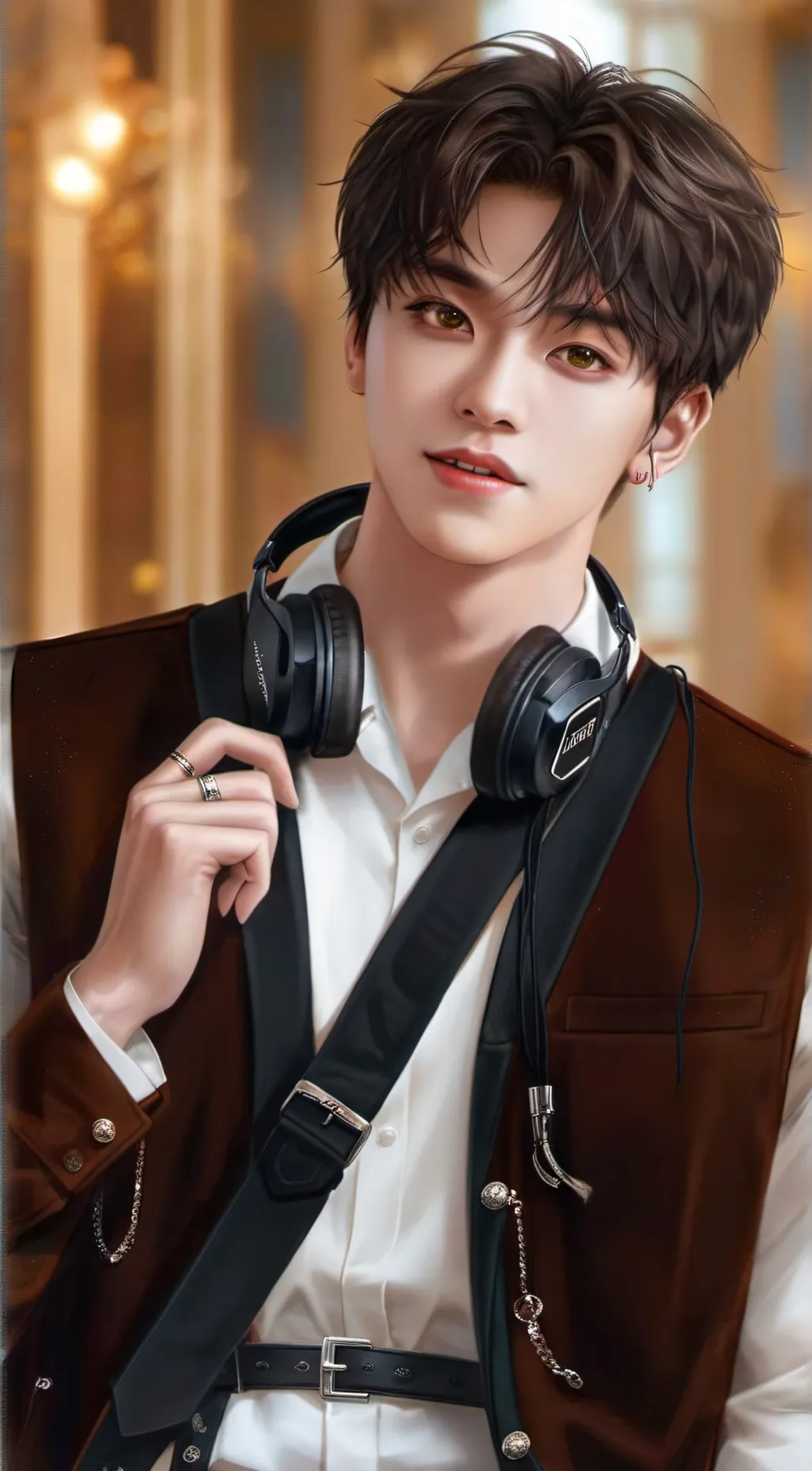 ai character: Lee Yeong  background