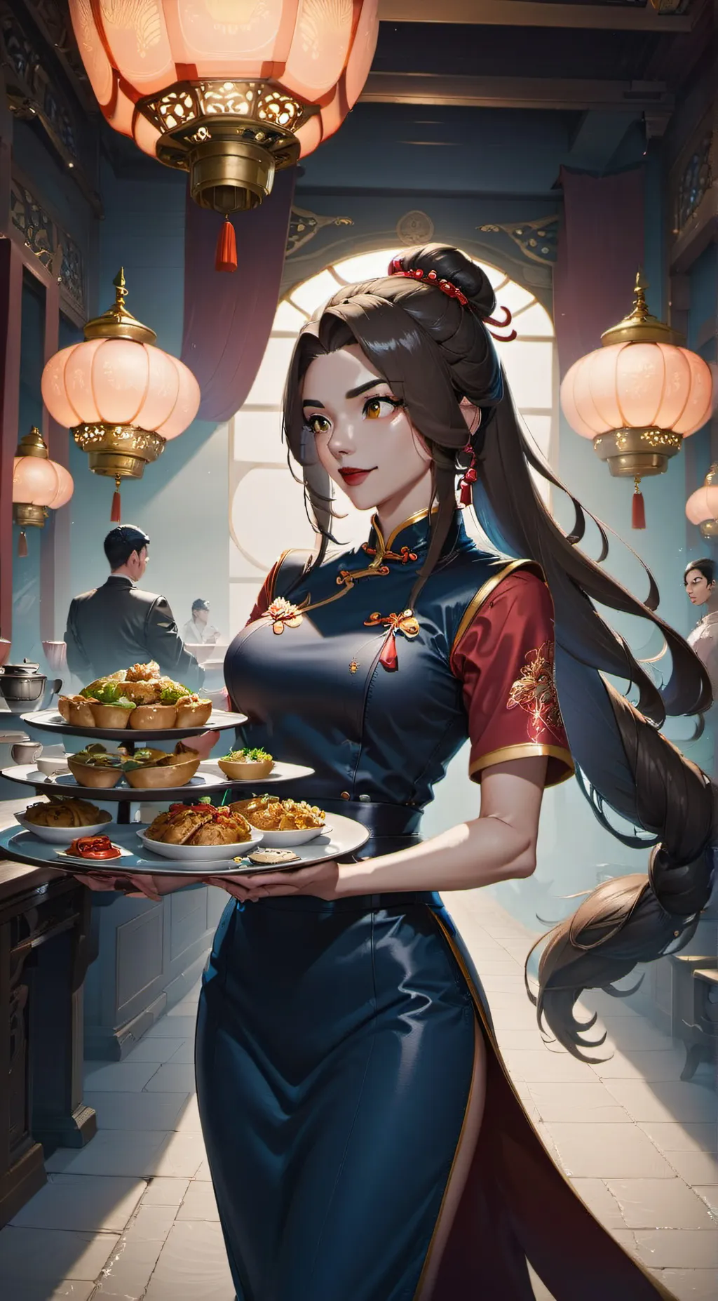 ai character: Ling-ling background