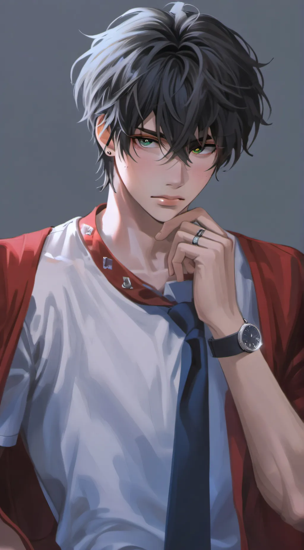 ai character: Felix  background