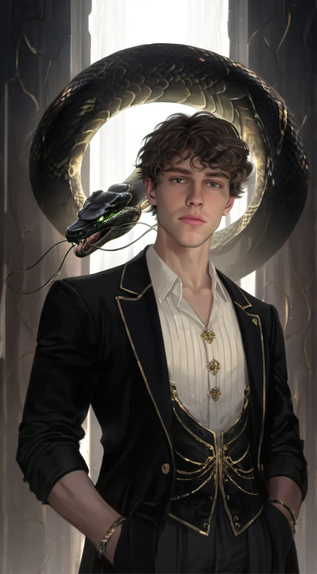 ai character: Marten background