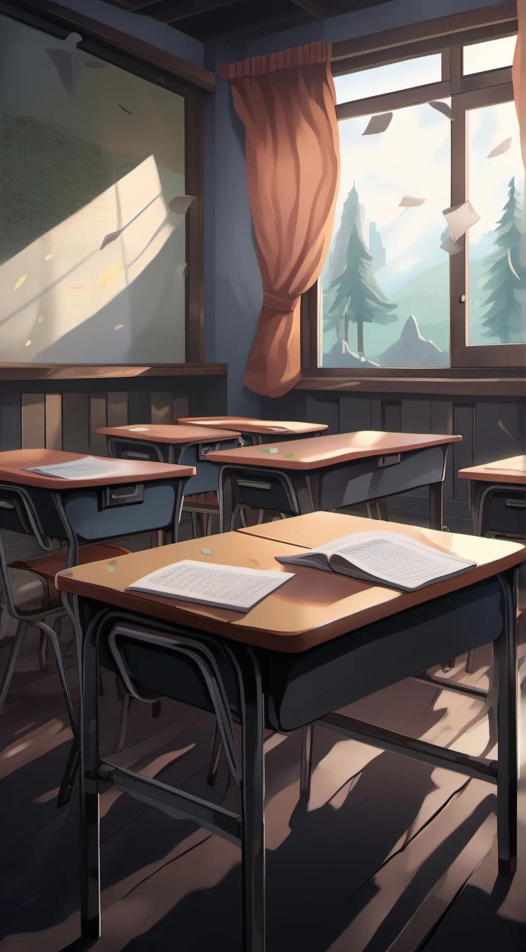ai character: Class 1-A background